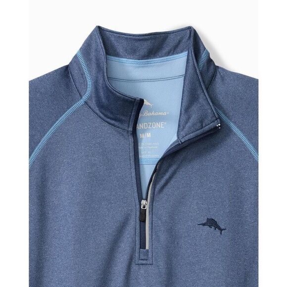 Paradise Isle IslandZone® Men’s Medium Half-Zip Sweatshirt - Picture 4 of 5